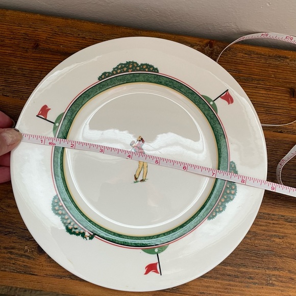 Christopher Stuart Optima Fine China Fairway HK204 sandwich plate. - Picture 5 of 5